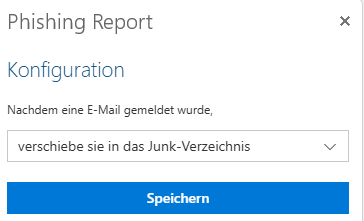 Screenshot des Add-In-Konfigurationsdialogs